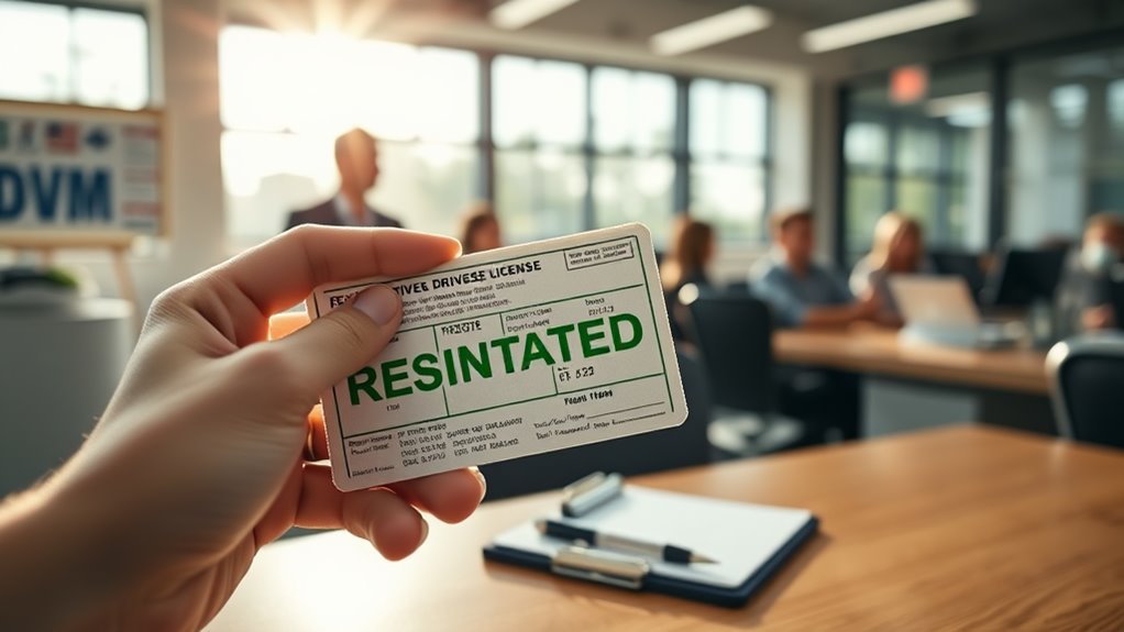 license reinstatement after suspension